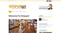 Desktop Screenshot of citipups.com